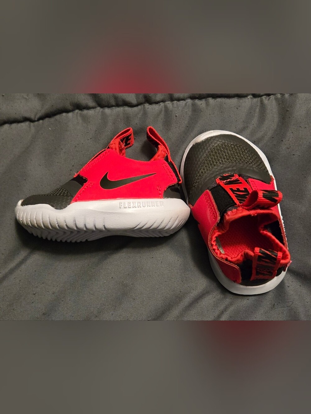 2C Red And Black Nike Shoes